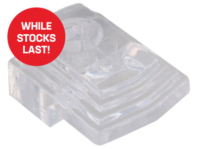 Plastic Glass Clip Stepped