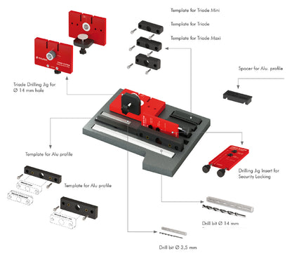 Drilling Jig For Triade