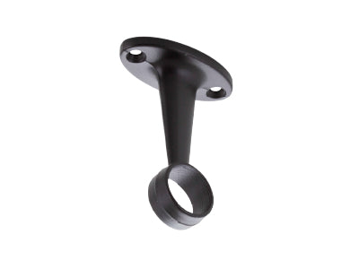 Centre Pillar For Round Wardrobe Tube - 19mm - Matt Black