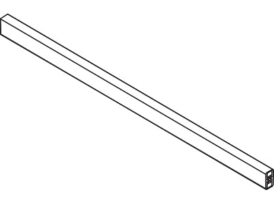 Harn Ritma Cube Square Cross Railing White