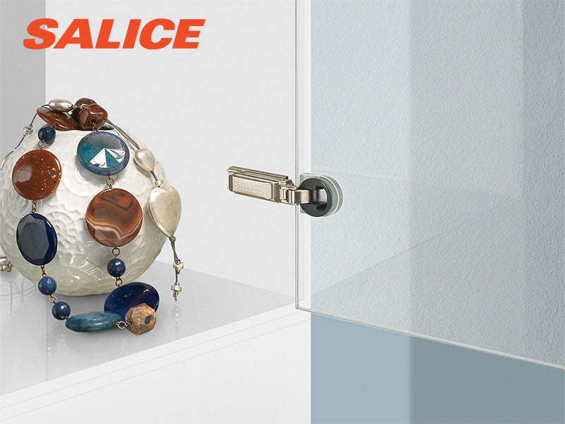 Salice 94° Full Overlay Glass Door Hinge