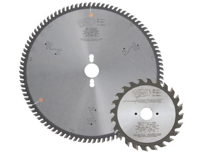 Opteco Triple Chip 96T Panel Saw and Scriber Blade Set