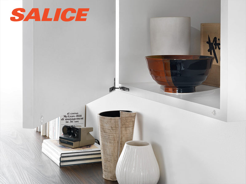 Salice Air Hinge Set - Soft Close - Titanium