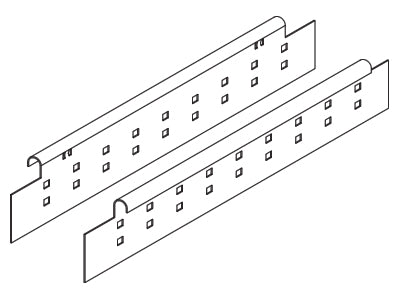 Harn Ritma Cube Perforated Side Panel 64mm