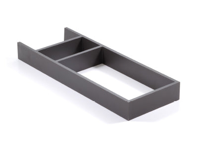 Flexline Cutlery Organiser - Single Row Organiser - Anthracite