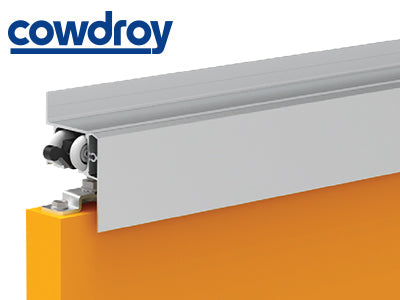 COWDROY Forerunner Pelmet Single Sliding Door Track System Side Mount - 50kg