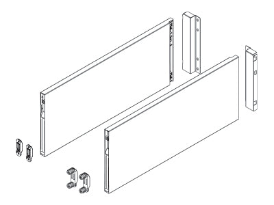 Harn ALUNAN T 184mm Side Extend Set For FS Height