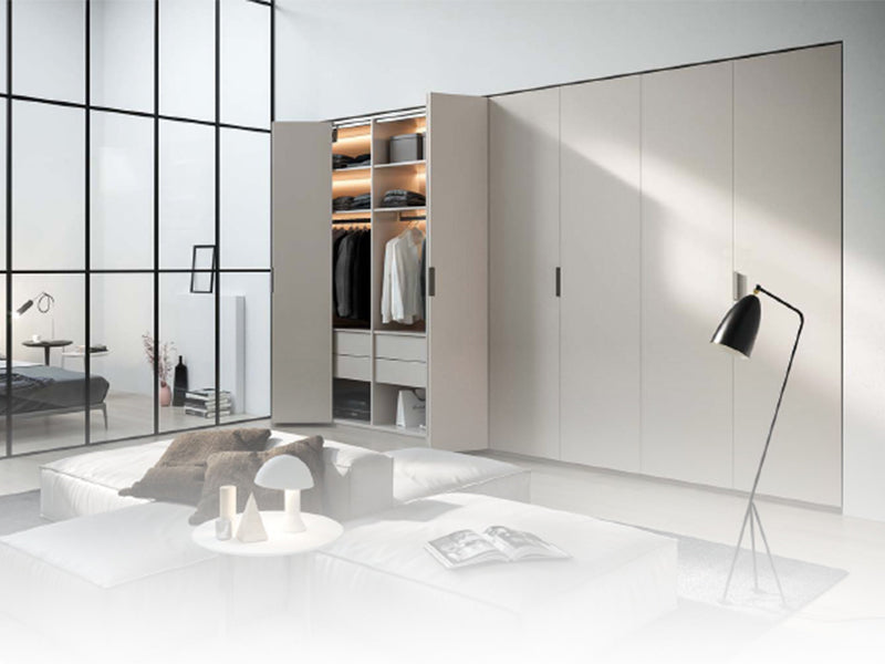 Cinetto PS23 - Bi-Folding Door System - Push to Open Kit
