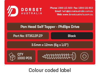 Pan Head Self Tapping Screws