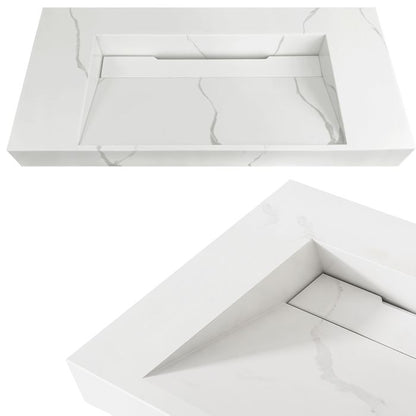 Otti Moonlight Wall Hung  Basin 750x460