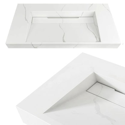 Otti Moonlight Wall Hung  Basin 900x460