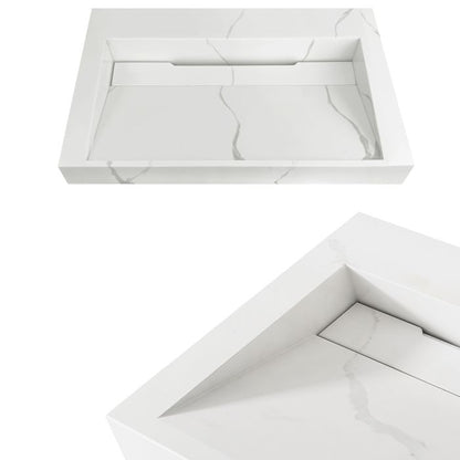 Otti Moonlight Wall Hung   Basin 600x460