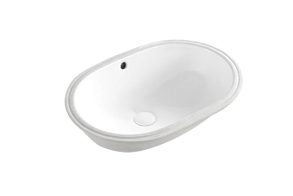 Narva 57x 39 Undercounter Pill Basin - Matte White