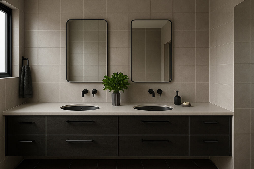 Narva 57x 39 Undercounter Pill Basin - Matte Black