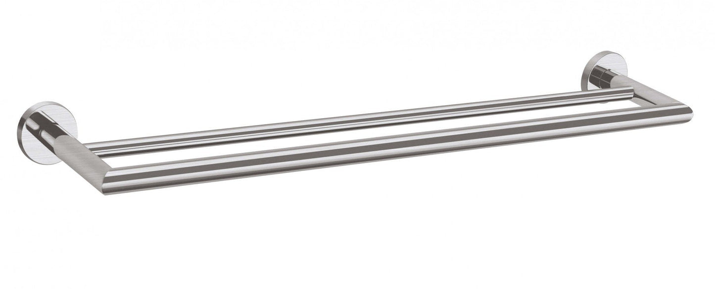 Nero Dolce Double Towel Rail 700mm