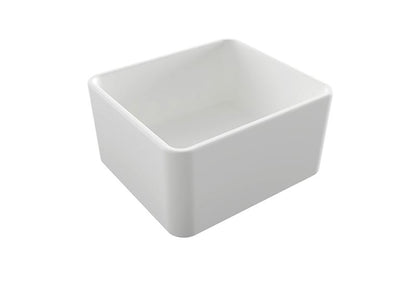 Novi 51 x 46 Fine Fireclay Gloss White Farmhouse Butler Sink