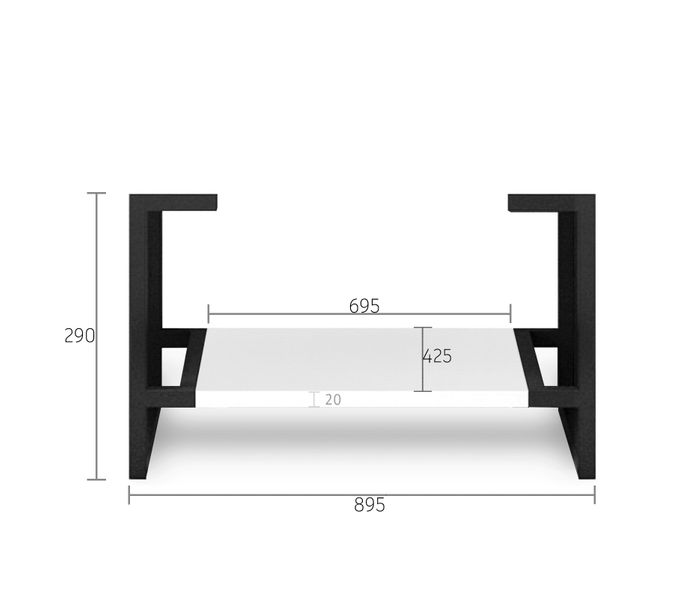 Otti Noosa  Wall Hung Vanity 900mm