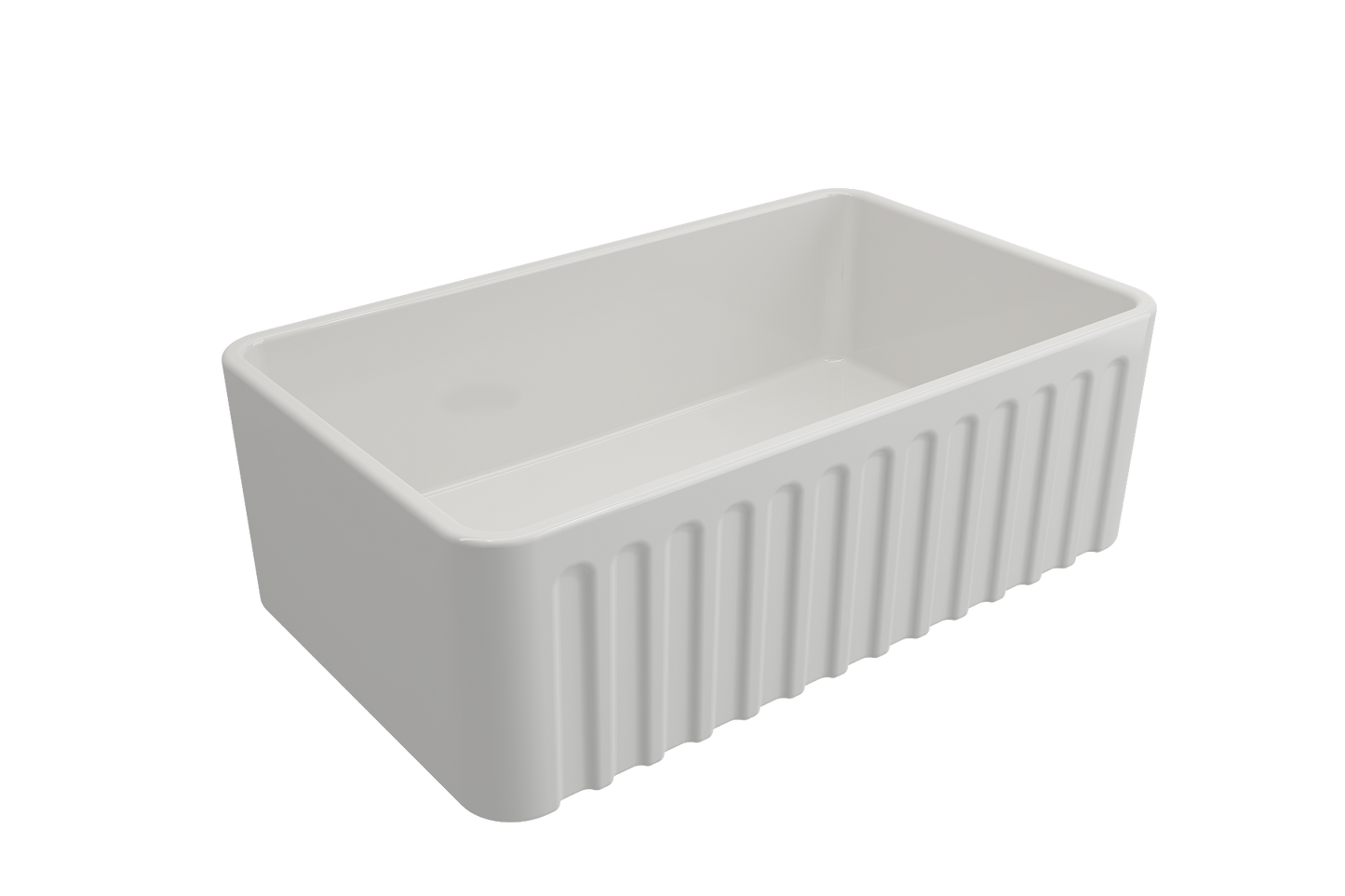 Turner Hastings Novi 76 x 46 Fireclay Single Butler Sink