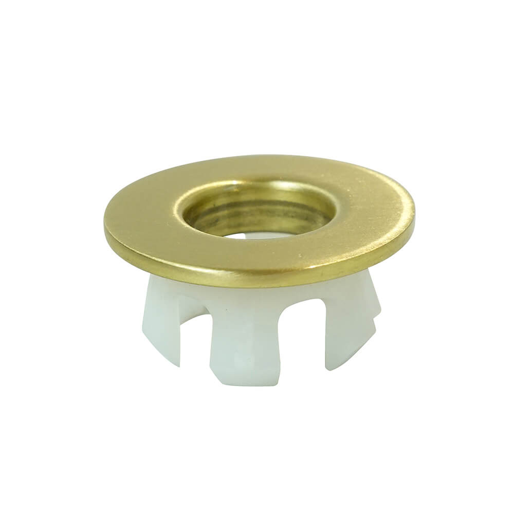 Small Overflow Ring - Brushed Brass