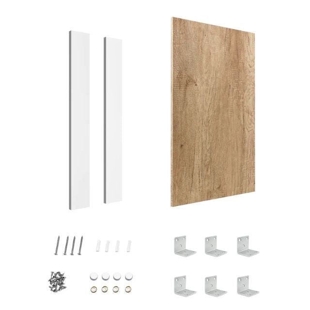 Otti Byron Natural Oak 1300mm Laundry Cabinet Set