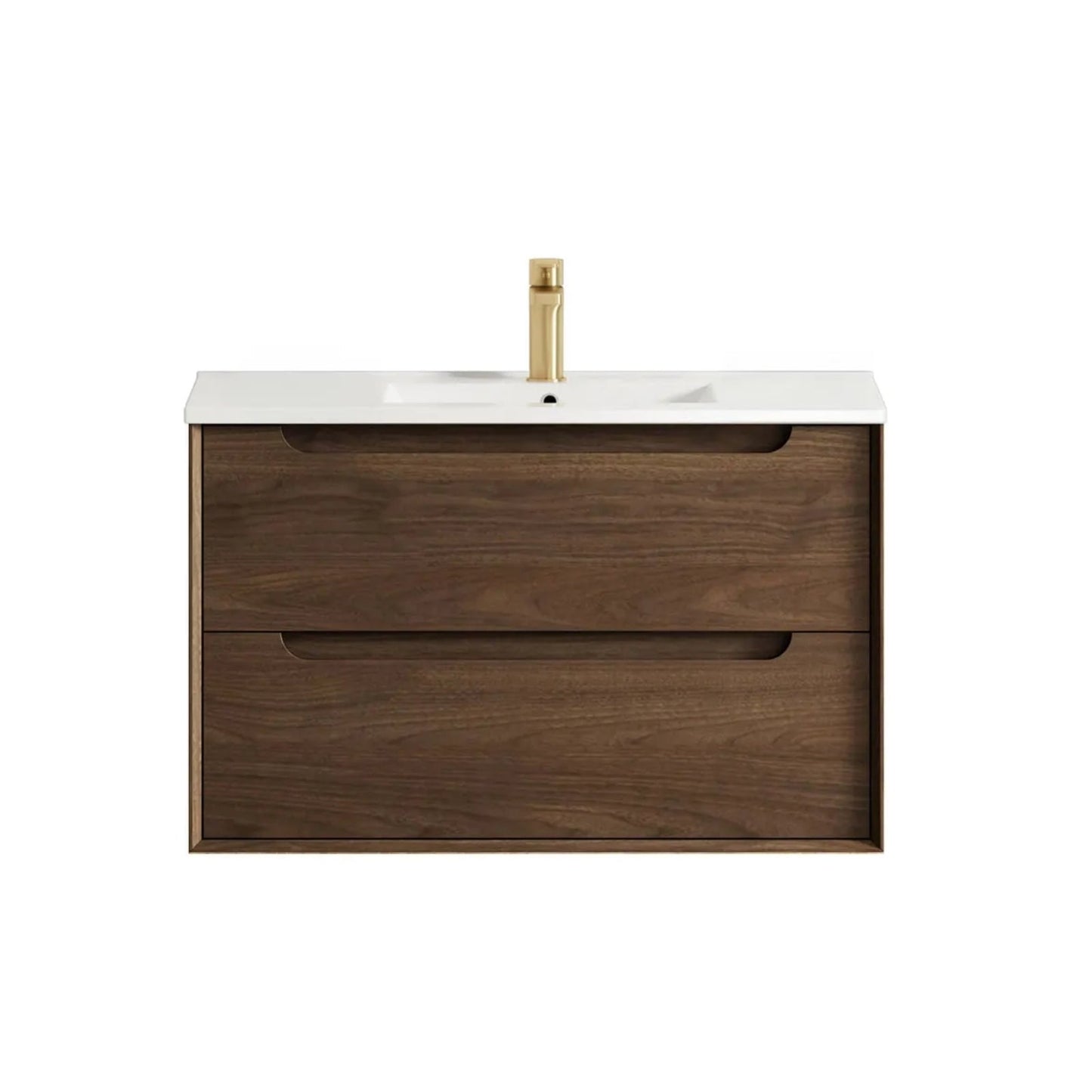 Otti Byron Wall Hung Vanity with Ceramic Top