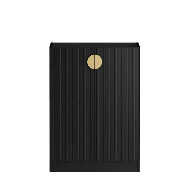 Otti Marlo Black 1300mm Laundry Cabinet Set