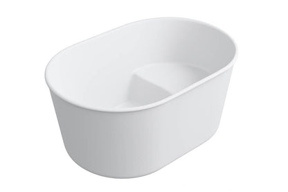 Onwa 111 x 74 TitanCast Bath - Satin Silk White