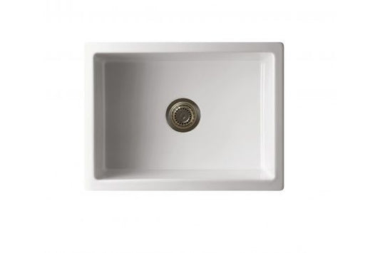 Patri 60 x 46 Fine Fireclay Single Bowl Farmhouse Butler Sink