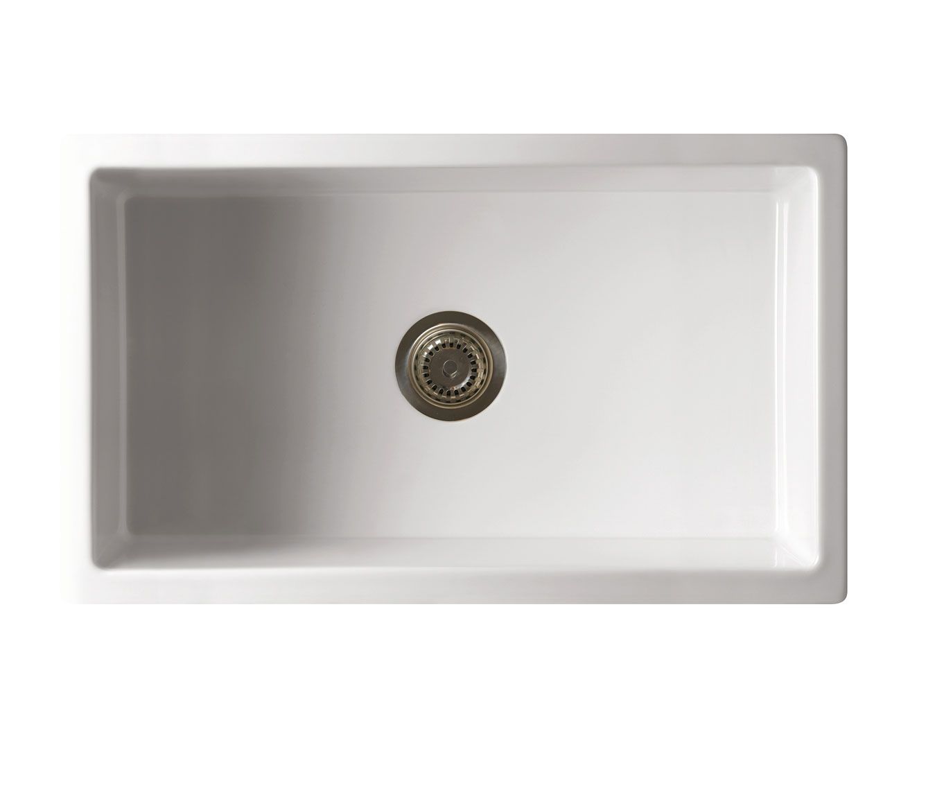 Patri 75 x 46 Fine Fireclay Single Bowl Farmhouse Butler Sink