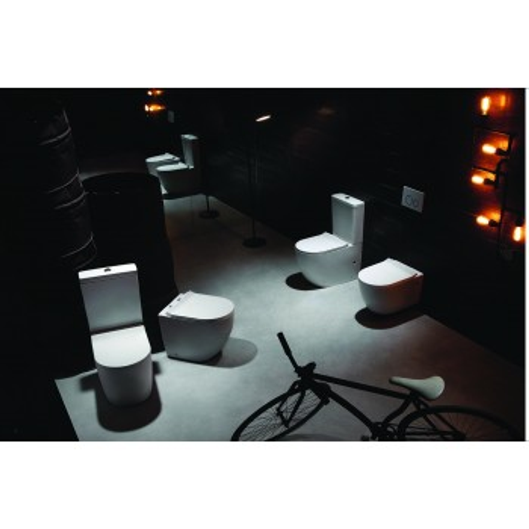 Belbagno Flay Rimless Nanoglaze Back To Wall Pan