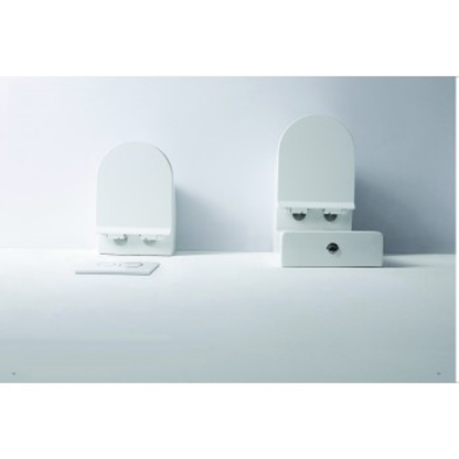 Belbagno Flay Rimless Nanoglaze Back To Wall Pan