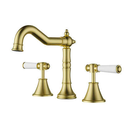 Clasico Basin Tap Set - Chrome / Ceramic Handle