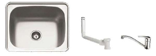 Abey Lodden 45L Single Inset Laundry Tub Pack PR45AT