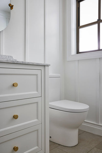 Hartley Close Coupled Back to Wall Toilet Suite with Soft Close Quick Release Seat