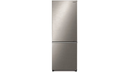 Hitachi 303L Bottom Mount Fridge - Brilliant Silver