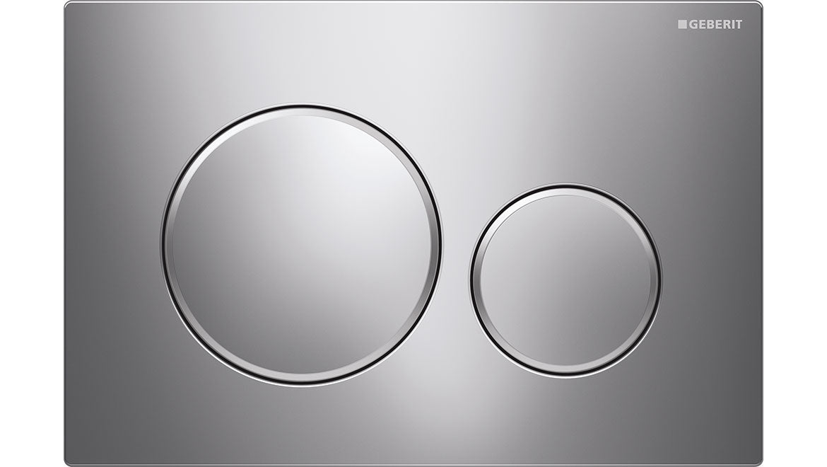 Geberit Chrome Round Sigma 20 Chrome Flush Plate