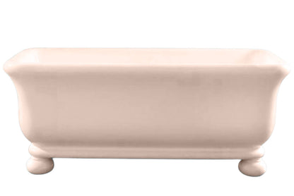 Kirkham 180 x 84 TitanCast Solid Surface Freestanding Bath with Ball Feet - Special Finish