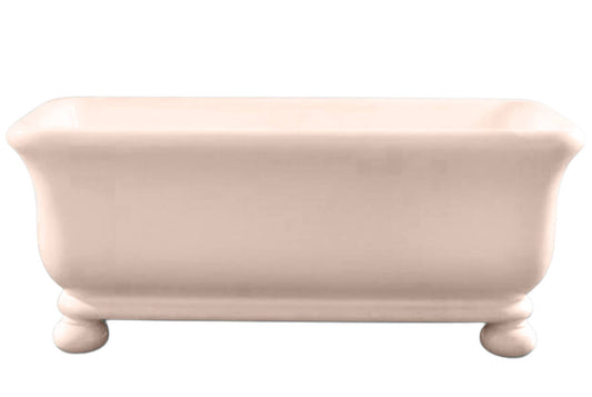 Kirkham 180 x 84 TitanCast Solid Surface Freestanding Bath with Ball Feet - Special Finish