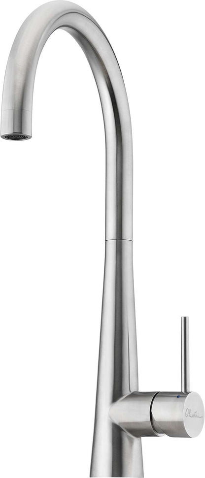 Oliveri Essente Goose Neck Kitchen Mixer Tap SS2520