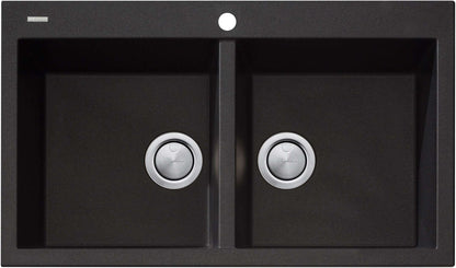 Oliveri Santorini  Double Bowl Inset Sink ST-BL1564