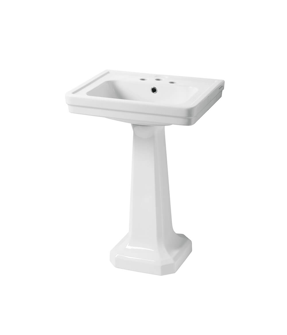 Stafford 58 x 45 Basin & Pedestal