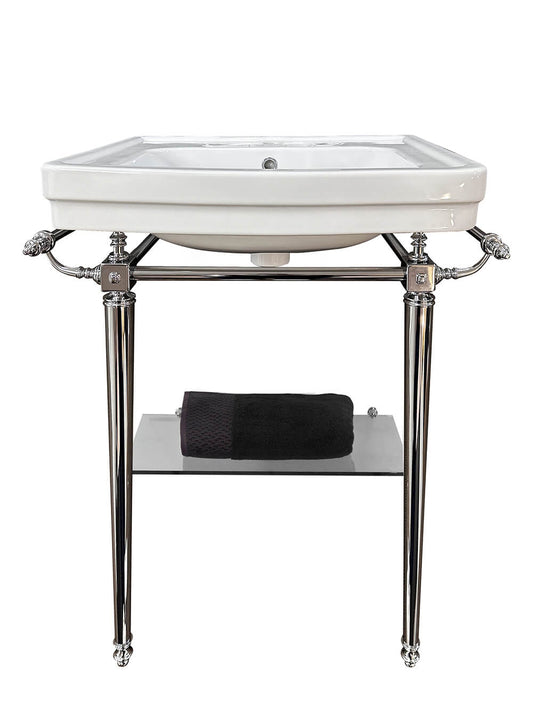 Stafford 58 x 45 English Basin Stand