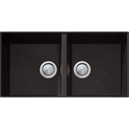 Oliveri STBL1563U Santorini  Double Bowl Sink