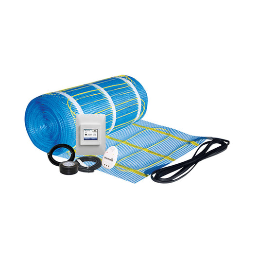 ThermoGroup Thermonet 150-200W/m² Undertile/In Screed Floor Heating Kit with Wi-Fi Thermostat