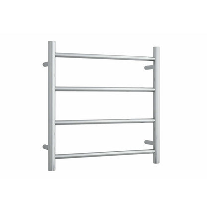 ThermoGroup 550x550x122mm 12V Straight Round Ladder Heated Towel Rail 4 Bars Variant Colour Available