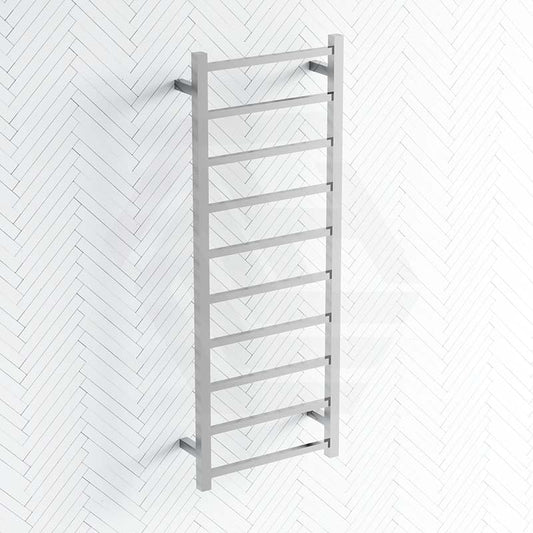 ThermoGroup 4/7/10 Bars 240V Straight Square Ladder Heated Towel Rail Variant Colour Available