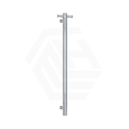 ThermoGroup Thermorail 900mm Straight Round Non-Heated Vertical Single Towel Rail Variant Colour Available