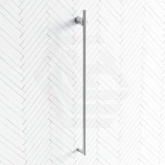 ThermoGroup 240V 900mm Thin Round Vertical Single Heated Towel Rail Variant Colour Available