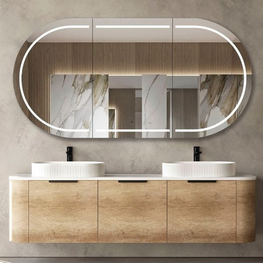 Otti Bondi Wall Hung Curve Vanity