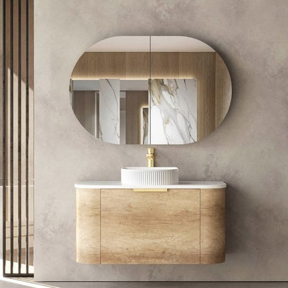 Otti Bondi Wall Hung Curve Vanity